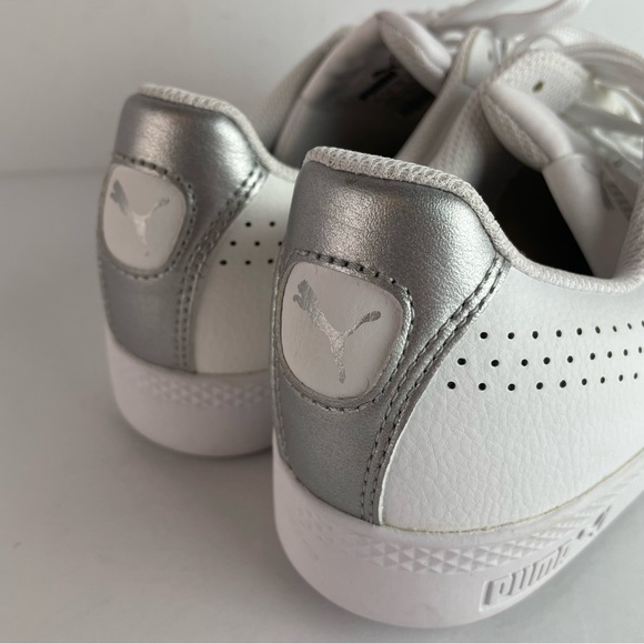 Puma SoftFoot NWOT White Leathers Sneakers - Picture 6 of 9